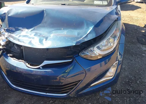 2016 Hyundai Elantra Value Edition из США, поврежденный, VIN KMHDH4AE2GU564761